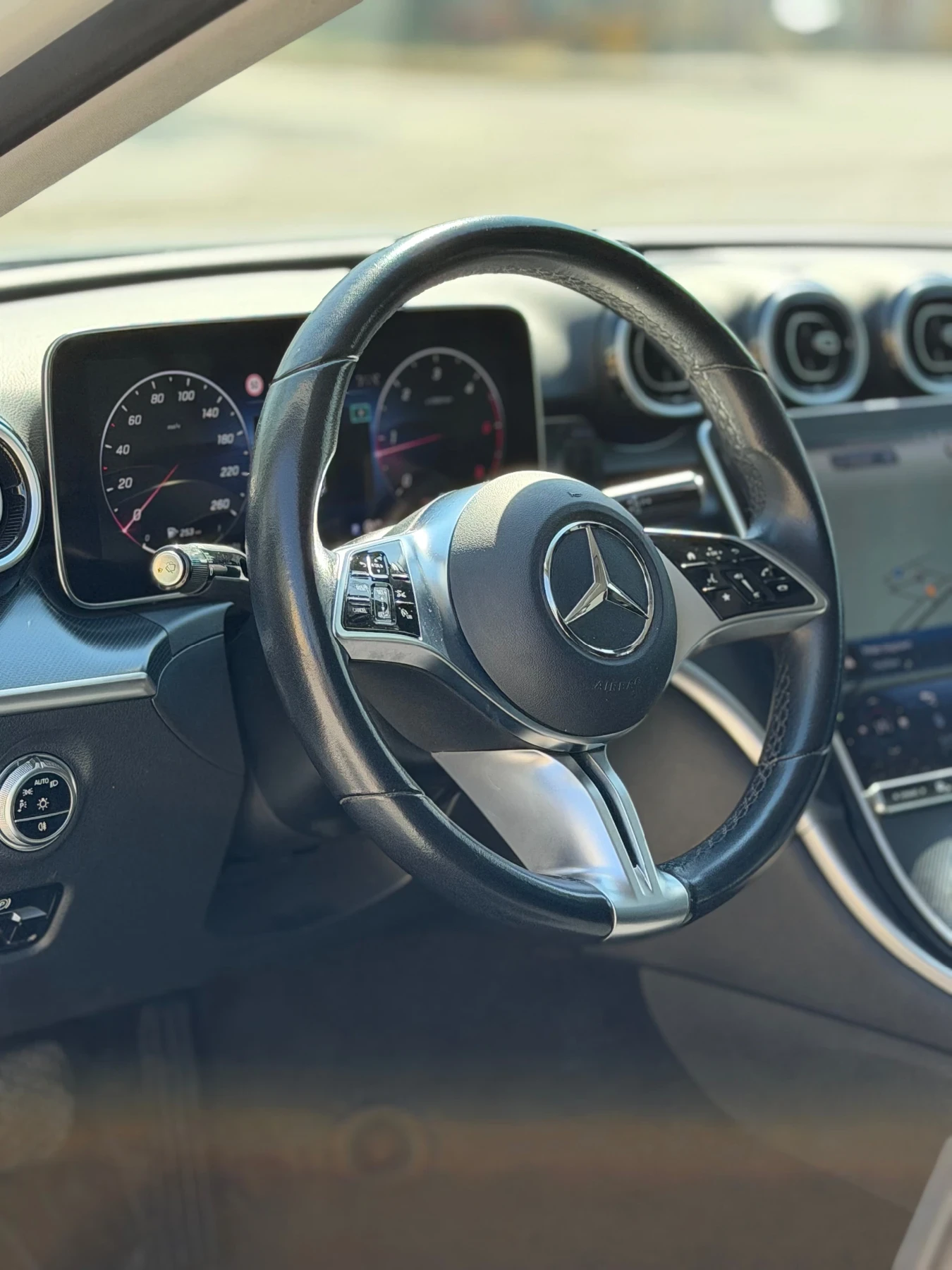 Mercedes-Benz C 220 Mild hybrid/9G-Tronic/НОВ ВНОС/, снимка 9 - Автомобили и джипове - 56139303