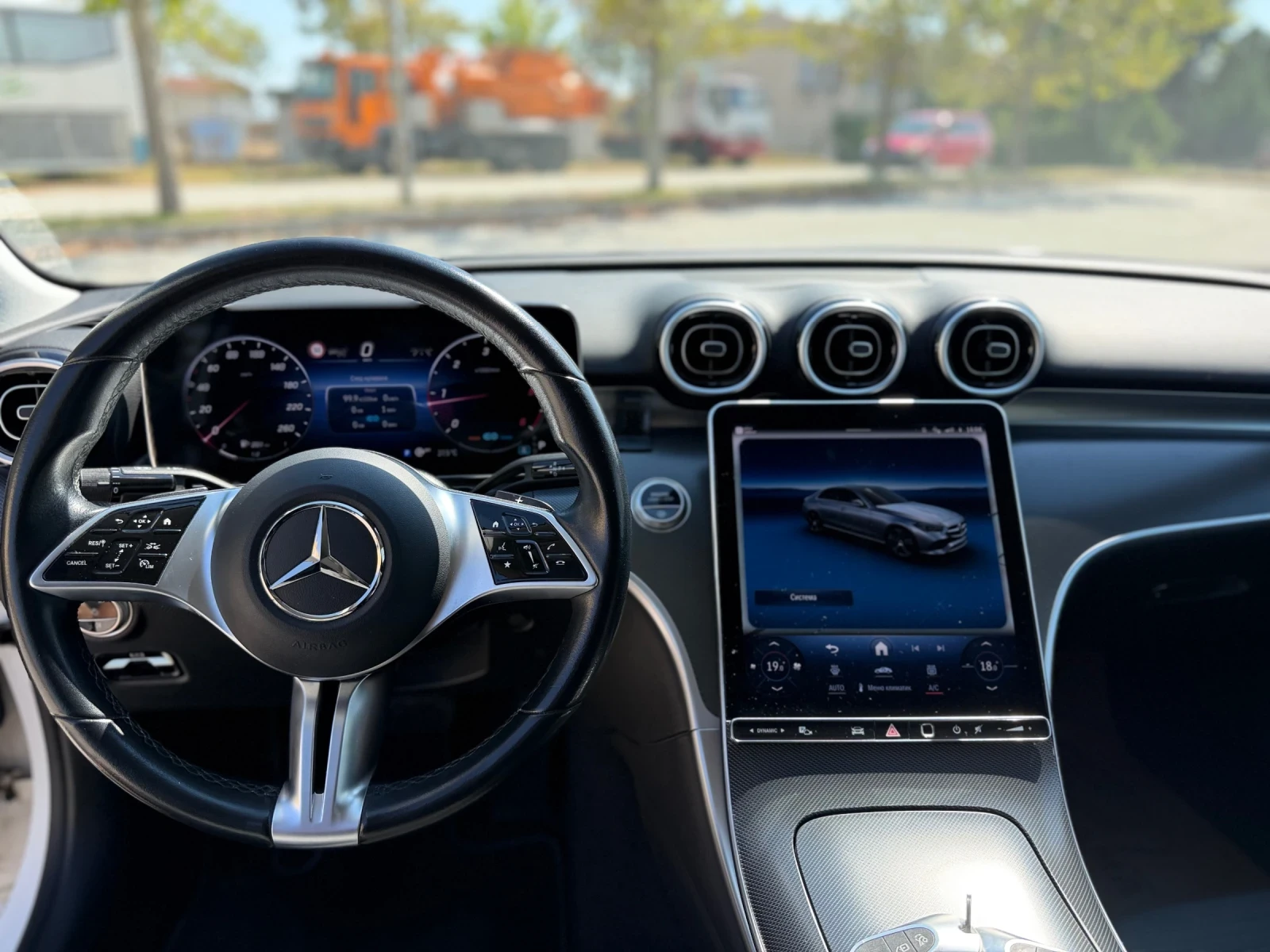 Mercedes-Benz C 220 Mild hybrid/9G-Tronic/НОВ ВНОС/, снимка 10 - Автомобили и джипове - 56139303