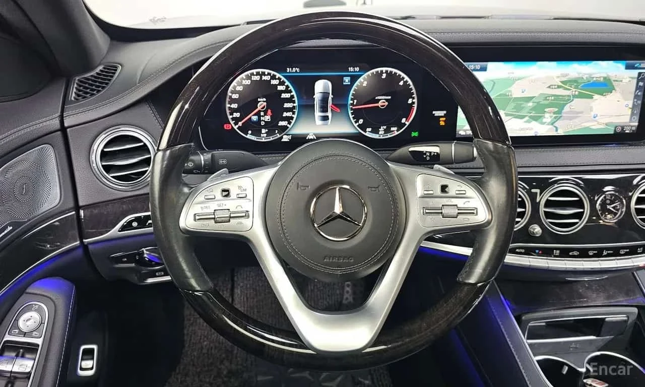 Mercedes-Benz S 350 4MATIC AMG Line/ОБДУХВАНЕ/ДИСТРОНИК/360, снимка 12 - Автомобили и джипове - 56248606