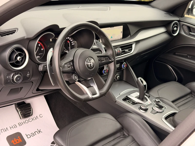 Alfa Romeo Stelvio VELOCE-Facelift-KEYLES-ПОДГРЕВ-КОЖА-УНИКАТ-170Х.КМ, снимка 10 - Автомобили и джипове - 53597495