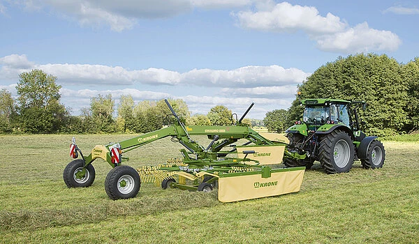 Сенообръщачка Krone Swadro, снимка 6 - Селскостопанска техника - 54637403