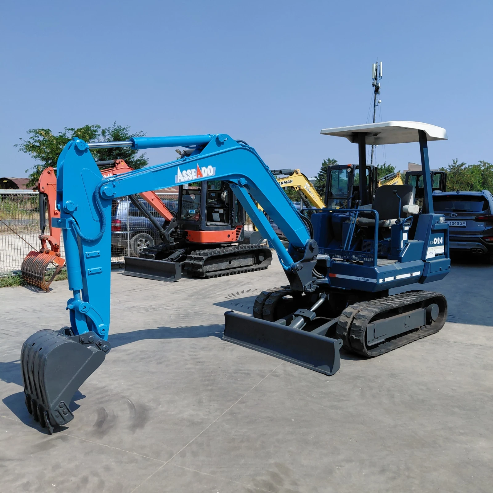 Багер Kubota KX-024 * 2400 МОТОЧАСА * 