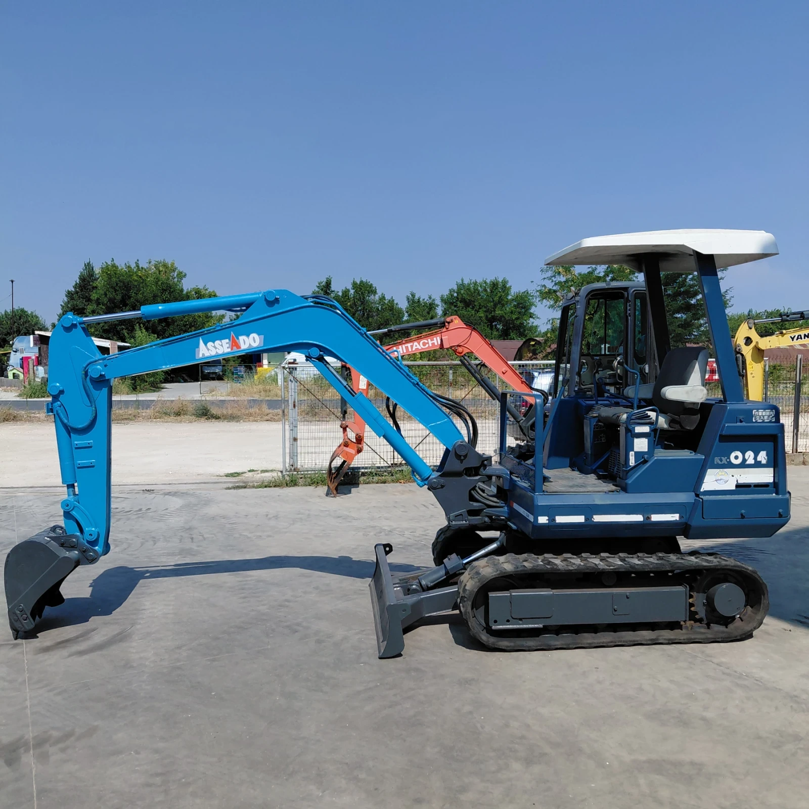 Багер Kubota KX-024 * 2400 МОТОЧАСА * , снимка 2 - Индустриална техника - 54162298