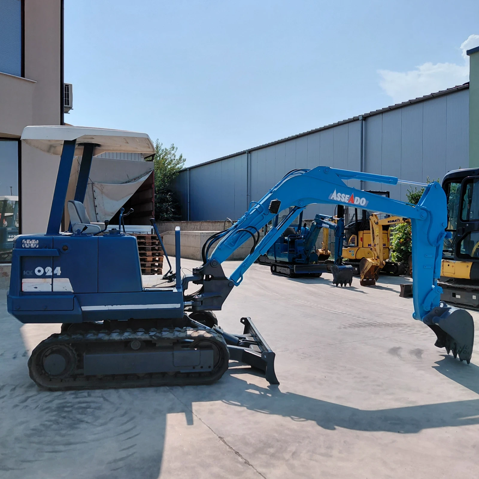 Багер Kubota KX-024 * 2400 МОТОЧАСА * , снимка 6 - Индустриална техника - 54162298
