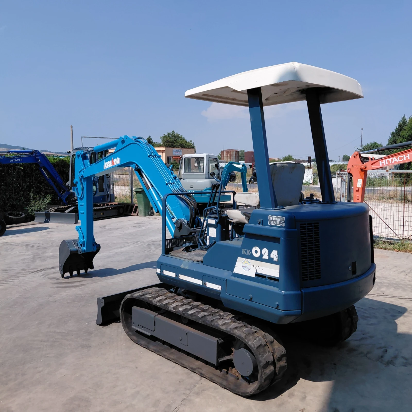 Багер Kubota KX-024 * 2400 МОТОЧАСА * , снимка 3 - Индустриална техника - 54162298