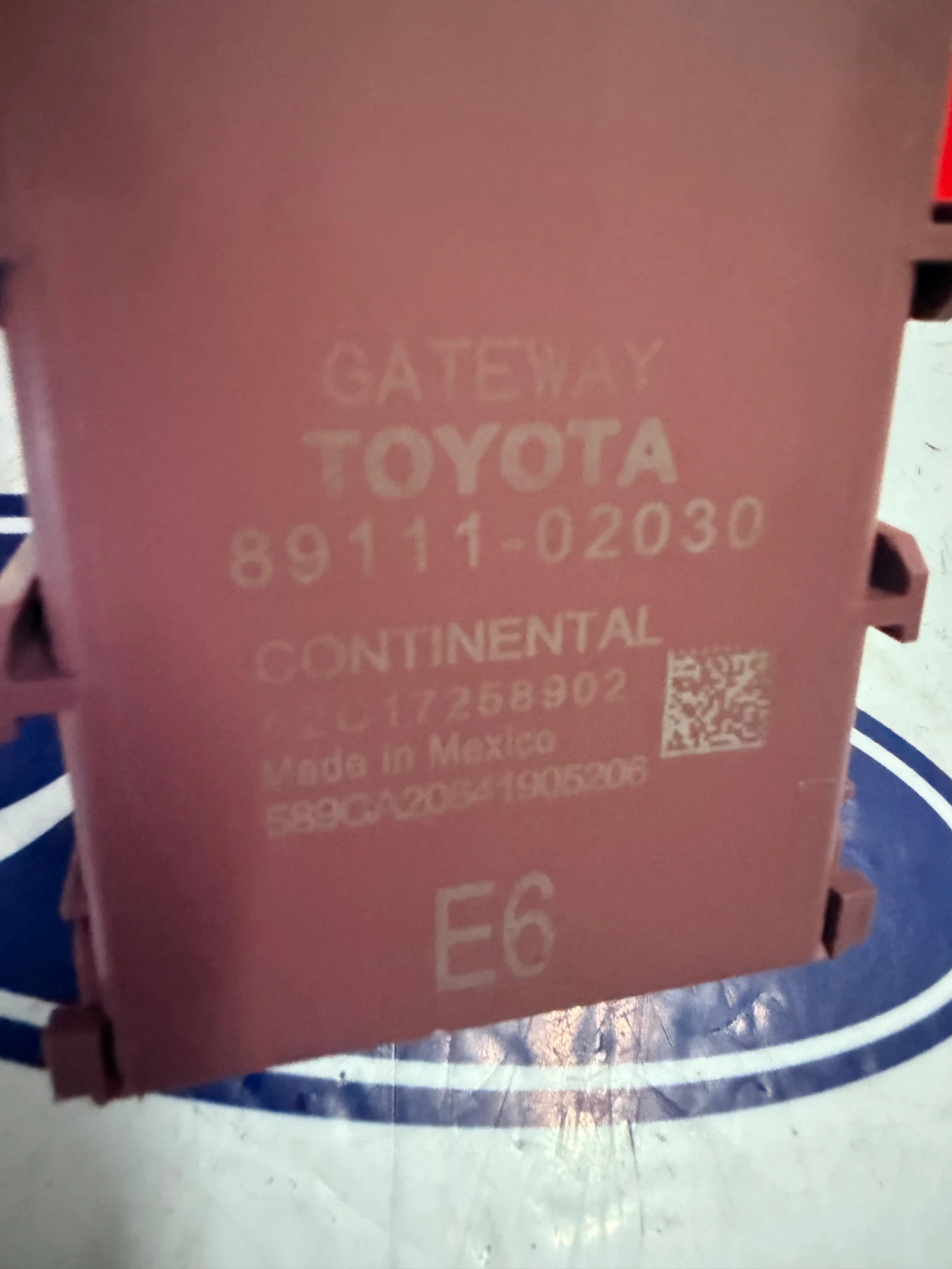 89111-02030  GATEWAY Модул TOYOTA COROLLA 2020 CONTINENTAL A2C17258902