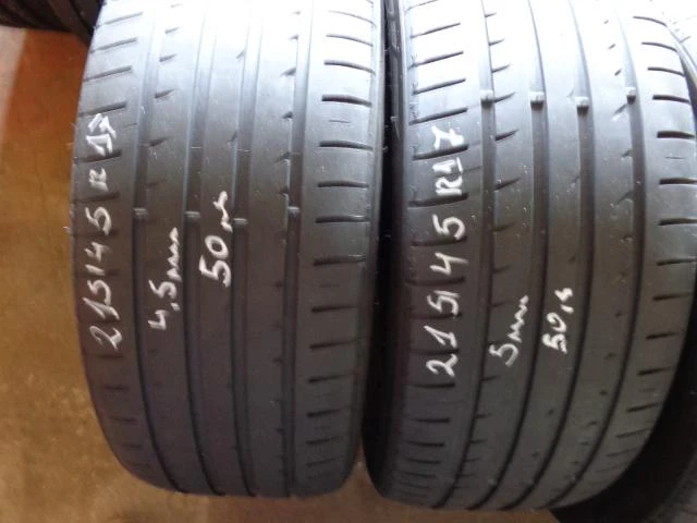 Гуми Летни 215/45R17, снимка 5 - Гуми и джанти - 14350576