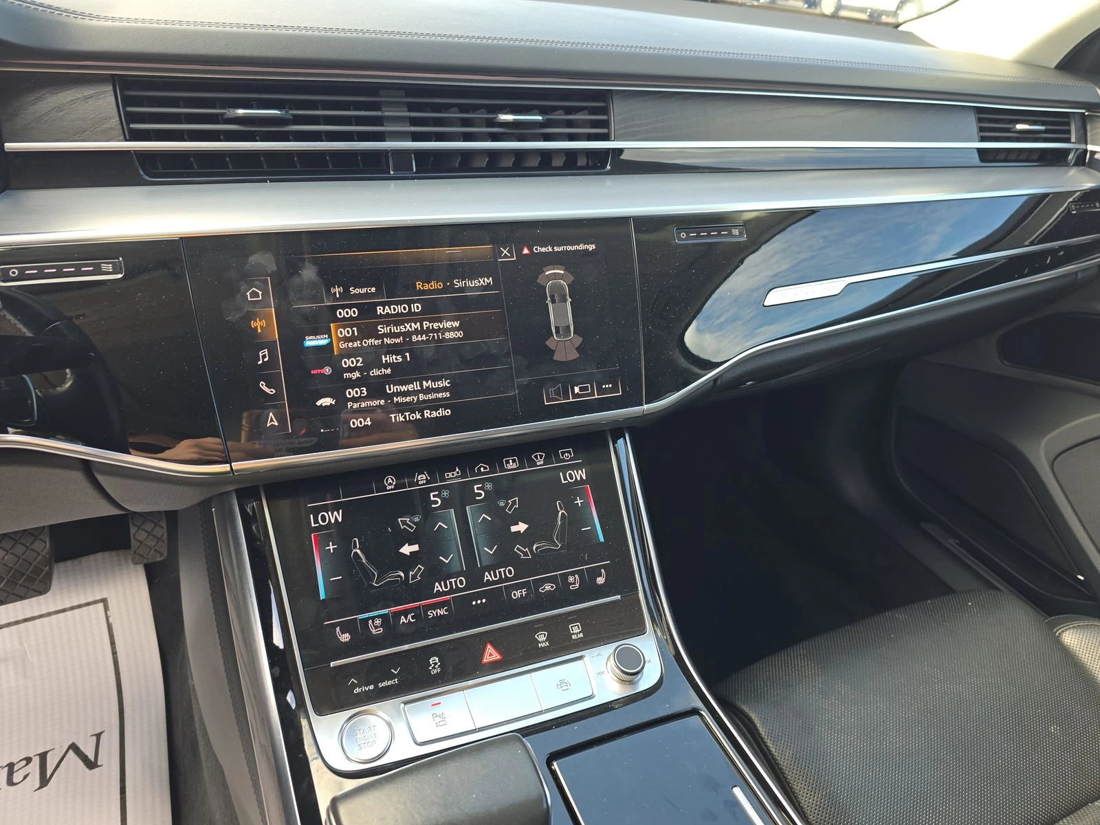 Audi A8 МАСАЖ* ДИСТРОНИК* 360* АМБИЕНТ* B&O* HEADUP* ОБДУХ - изображение 9