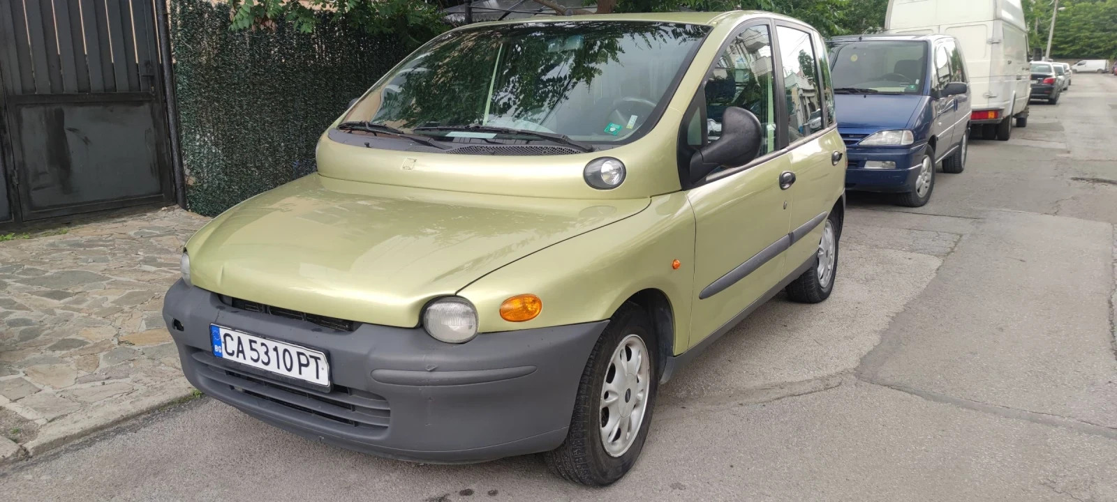 Fiat Multipla Бензин газ , снимка 2 - Автомобили и джипове - 53809328