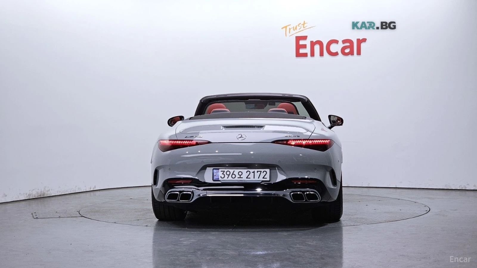 Mercedes-Benz SL 63 AMG 4MATIC+ * КОЖА* 360* НАВИ* HUB* ПОДГРЕВ* ОБДУХВ, снимка 4 - Автомобили и джипове - 55012423