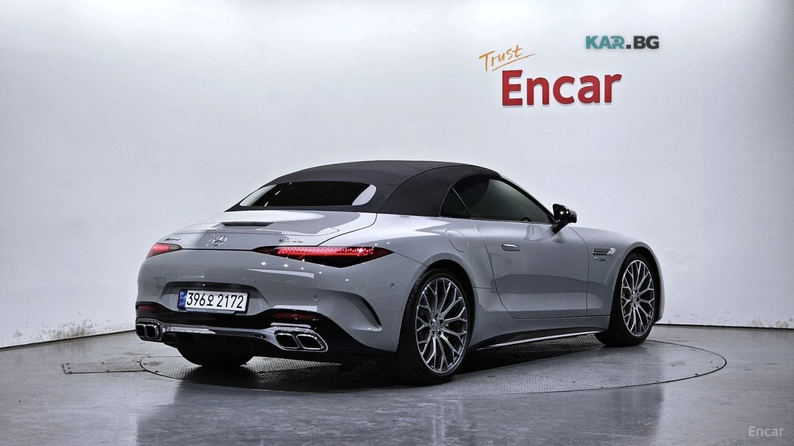 Mercedes-Benz SL 63 AMG 4MATIC+ * КОЖА* 360* НАВИ* HUB* ПОДГРЕВ* ОБДУХВ, снимка 2 - Автомобили и джипове - 55012423
