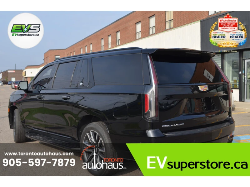 Cadillac Escalade ESV SPORT/ОПЦИЯ ЗА АВТОКРЕДИТ, снимка 3 - Автомобили и джипове - 53430723