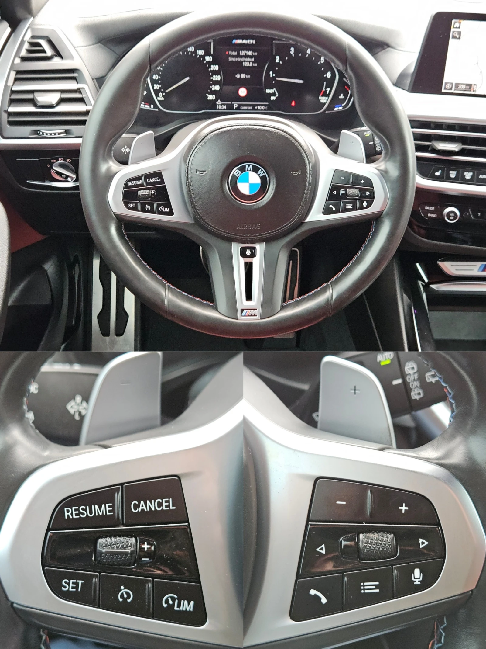BMW X3 M40i/G01/XDRIVE/LED/CARPLAY/ПАНОРАМА/ПОДГРЕВ/NAVI, снимка 9 - Автомобили и джипове - 53950950