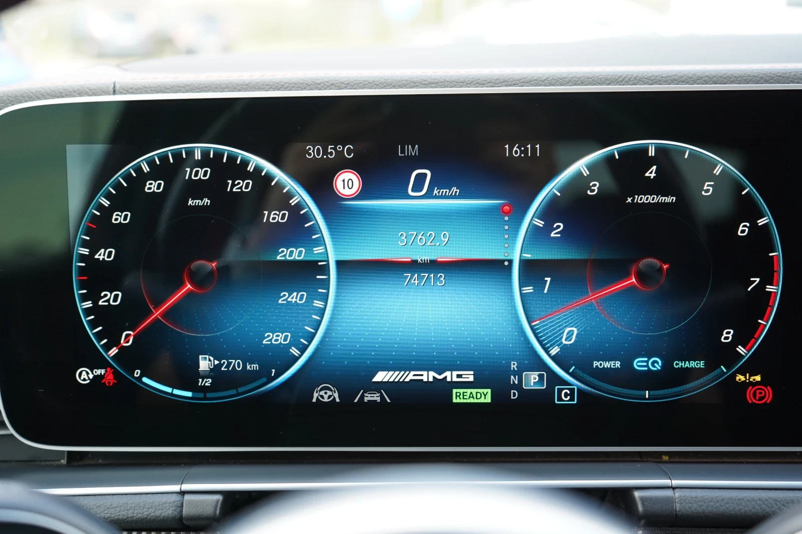 Mercedes-Benz GLE 53 4MATIC * Coupe* AMG* Burmester* 360* Keyless* Carbon* , снимка 11 - Автомобили и джипове - 55626310