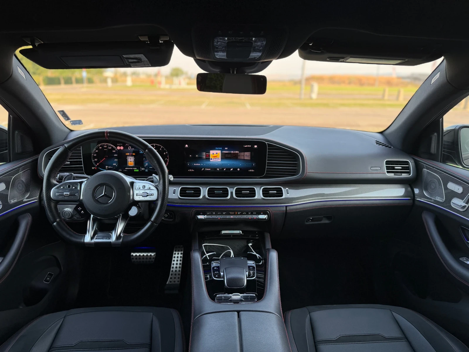 Mercedes-Benz GLE 53 4MATIC * Coupe* AMG* Burmester* 360* Keyless* Carbon* , снимка 15 - Автомобили и джипове - 55909271