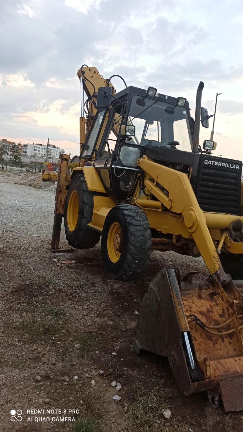 Багер Caterpillar 428, снимка 8 - Индустриална техника - 47810696