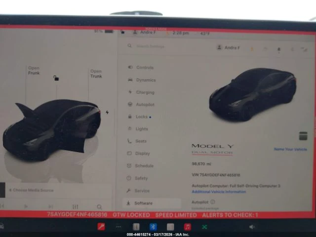 Tesla Model Y PERFORMANCE DUAL MOTOR AWD, снимка 7 - Автомобили и джипове - 54369982