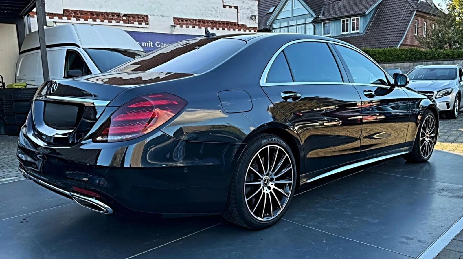 Mercedes-Benz S 560 ОЧАКВАН ВНОС Mercedes S560 Long* AMG * 3xTV* 3DBUR - изображение 8