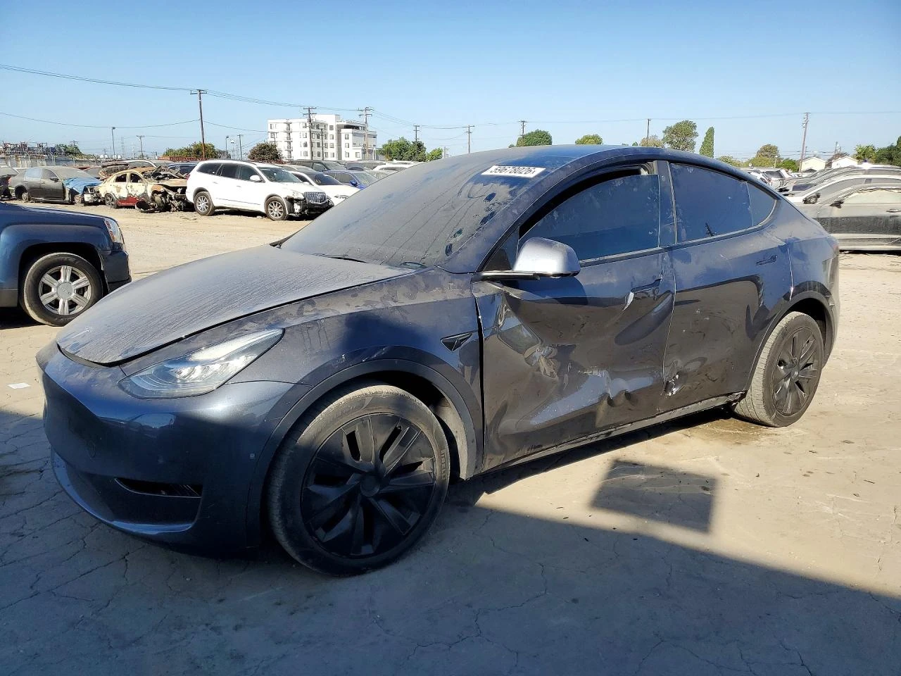 Tesla Model Y LONG RANGE DUAL MOTOR AWD ТЕРМОПОМПА* FSD3* , снимка 3 - Автомобили и джипове - 55652028