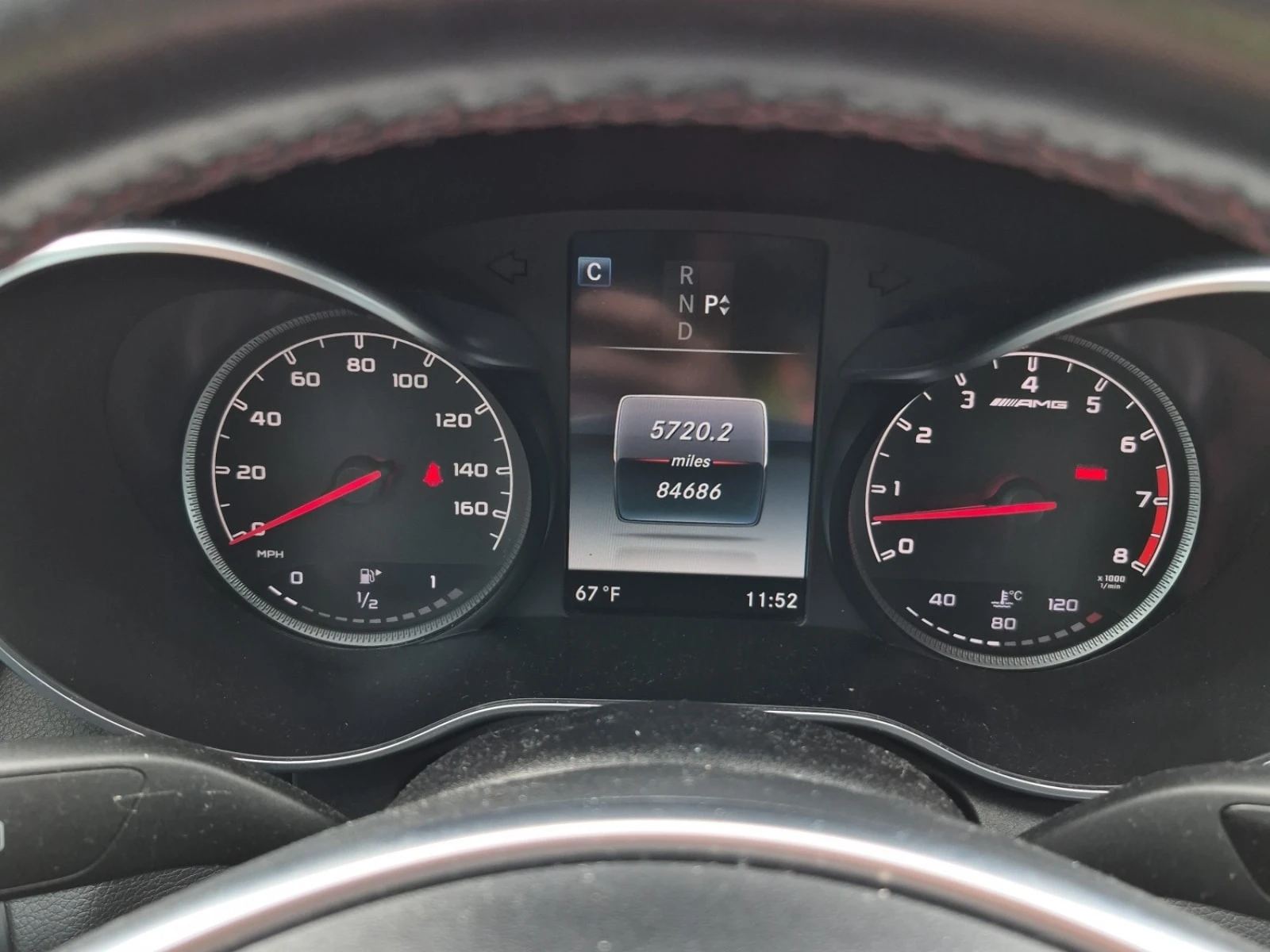 Mercedes-Benz C 43 AMG BURMESTER| ПАМЕТ| ПАНО| 2 КЛЮЧА| , снимка 9 - Автомобили и джипове - 55847112