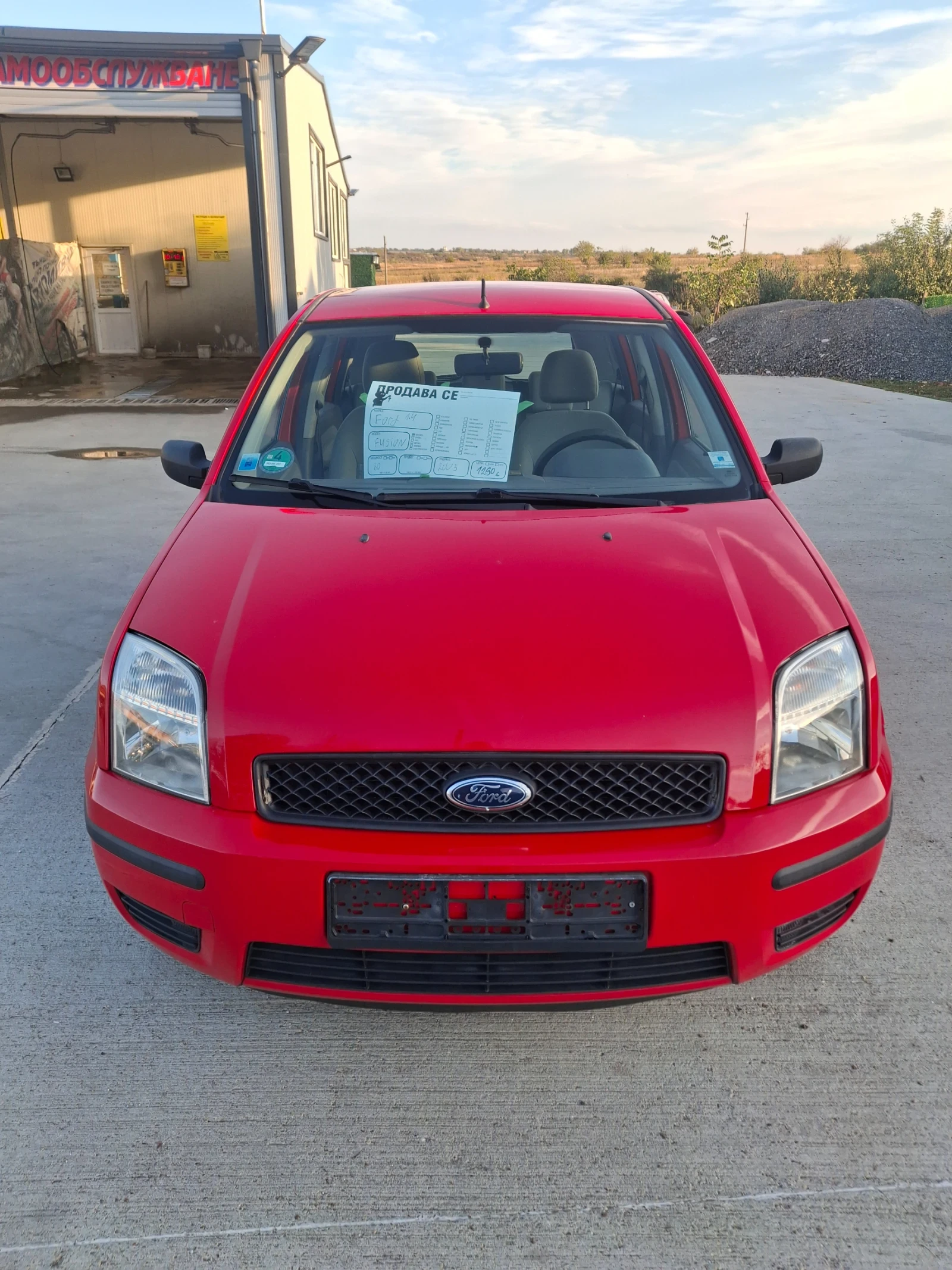 Ford Fusion 1.4 2003 Klimatik, снимка 3 - Автомобили и джипове - 56620409