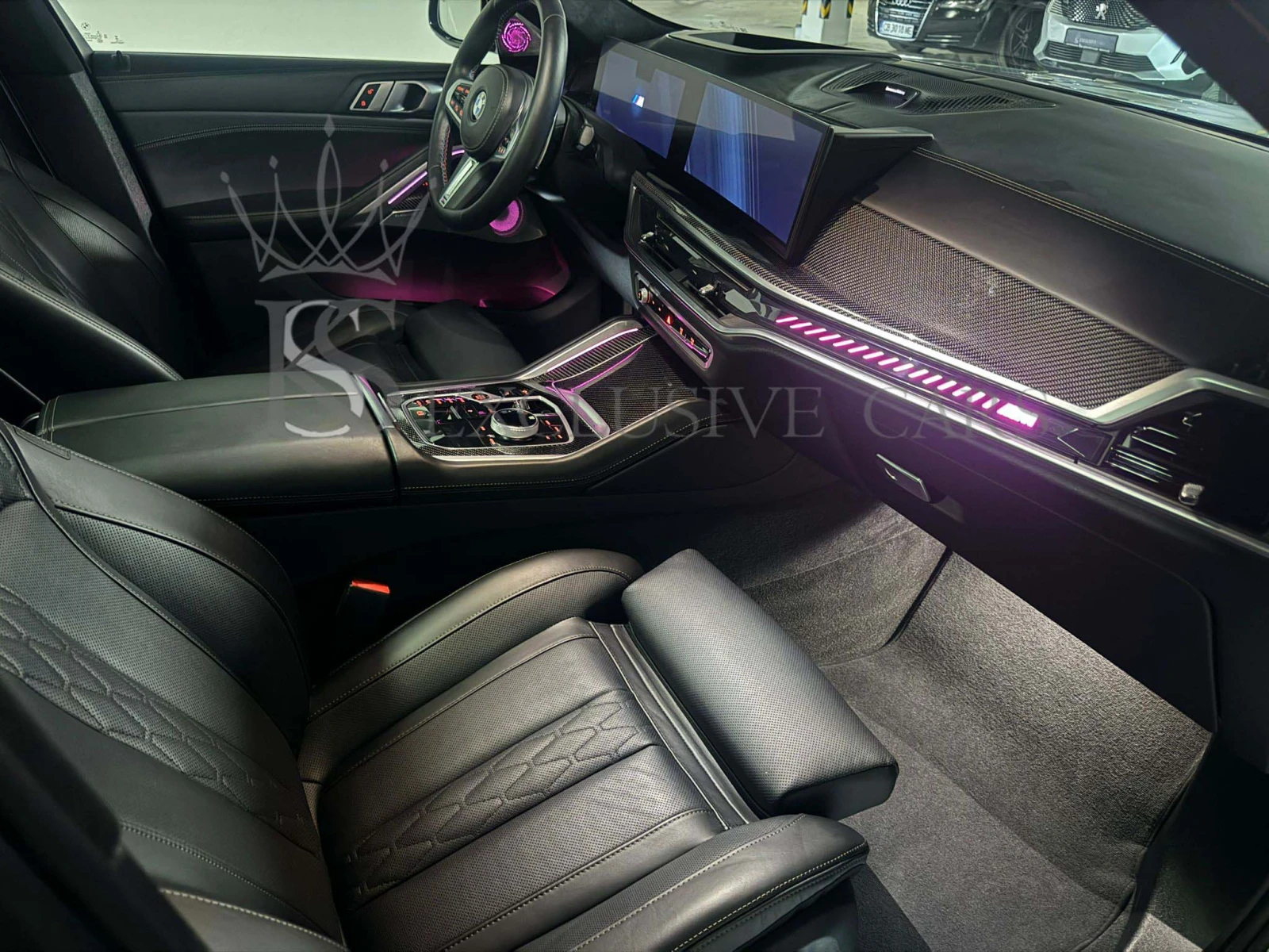 BMW X6 M-SPORT PRO* CARBON* 360* HUD* ВЕНТИЛАЦИЯ* B&W* SK, снимка 17 - Автомобили и джипове - 54830233