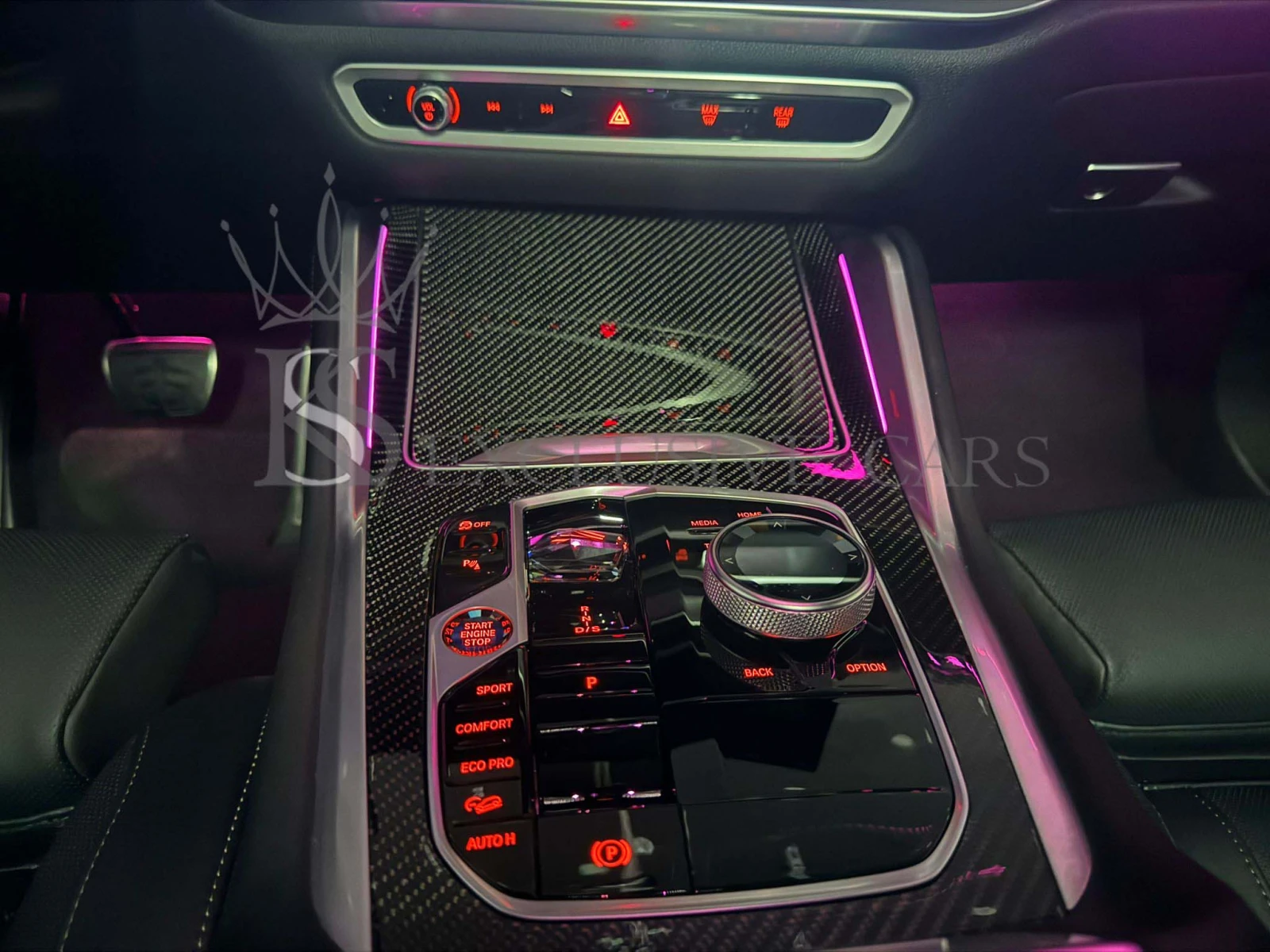 BMW X6 M-SPORT PRO* CARBON* 360* HUD* ВЕНТИЛАЦИЯ* B&W* SK, снимка 13 - Автомобили и джипове - 54830233