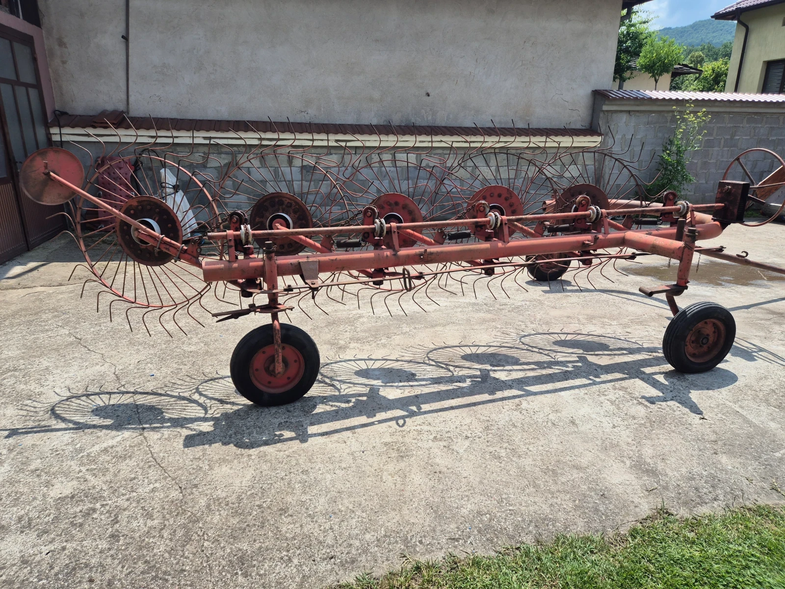 Сенообръщачка Друга марка ПОЛСКА, снимка 5 - Селскостопанска техника - 54106163