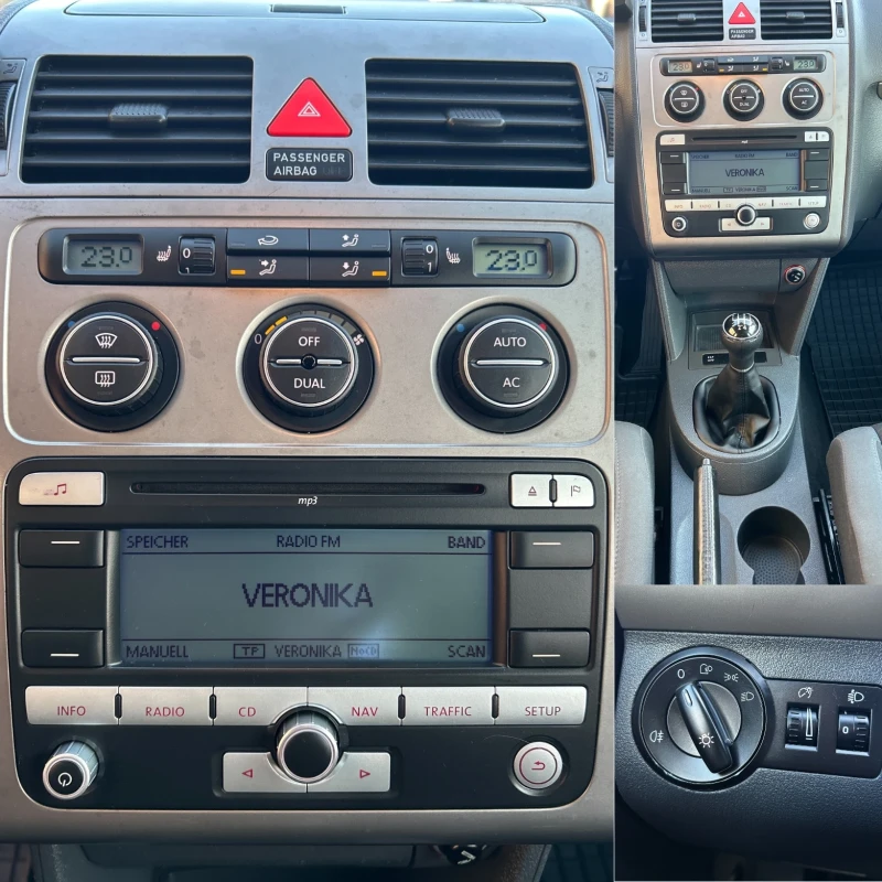 VW Touran 2.0TDI печка /// теглич///, снимка 7 - Автомобили и джипове - 52617983