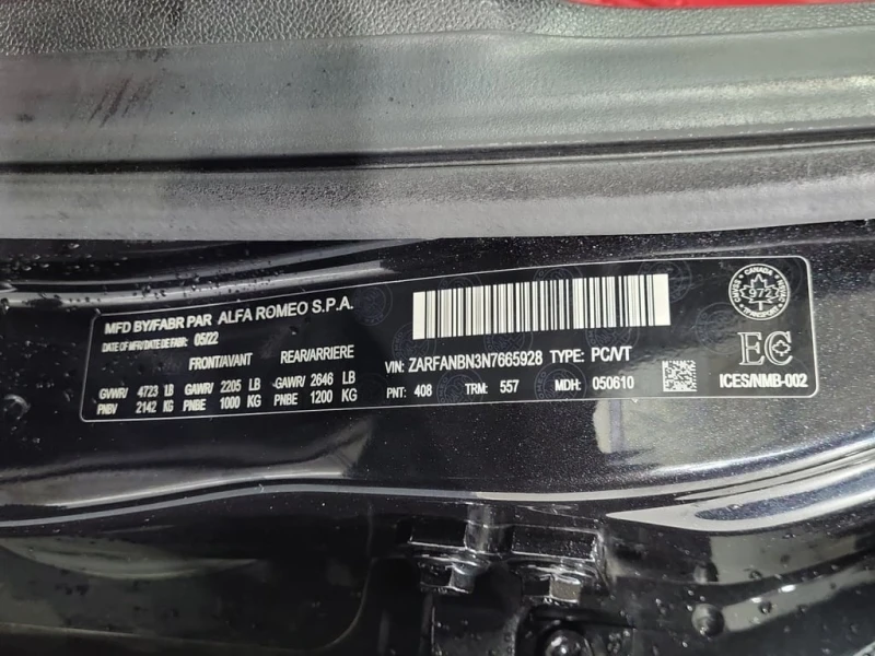 Alfa Romeo Giulia * VELOCE * CARFAX * БЕЗ ПЪРВОНАЧАЛНА ВНОСКА, снимка 15 - Автомобили и джипове - 53094370