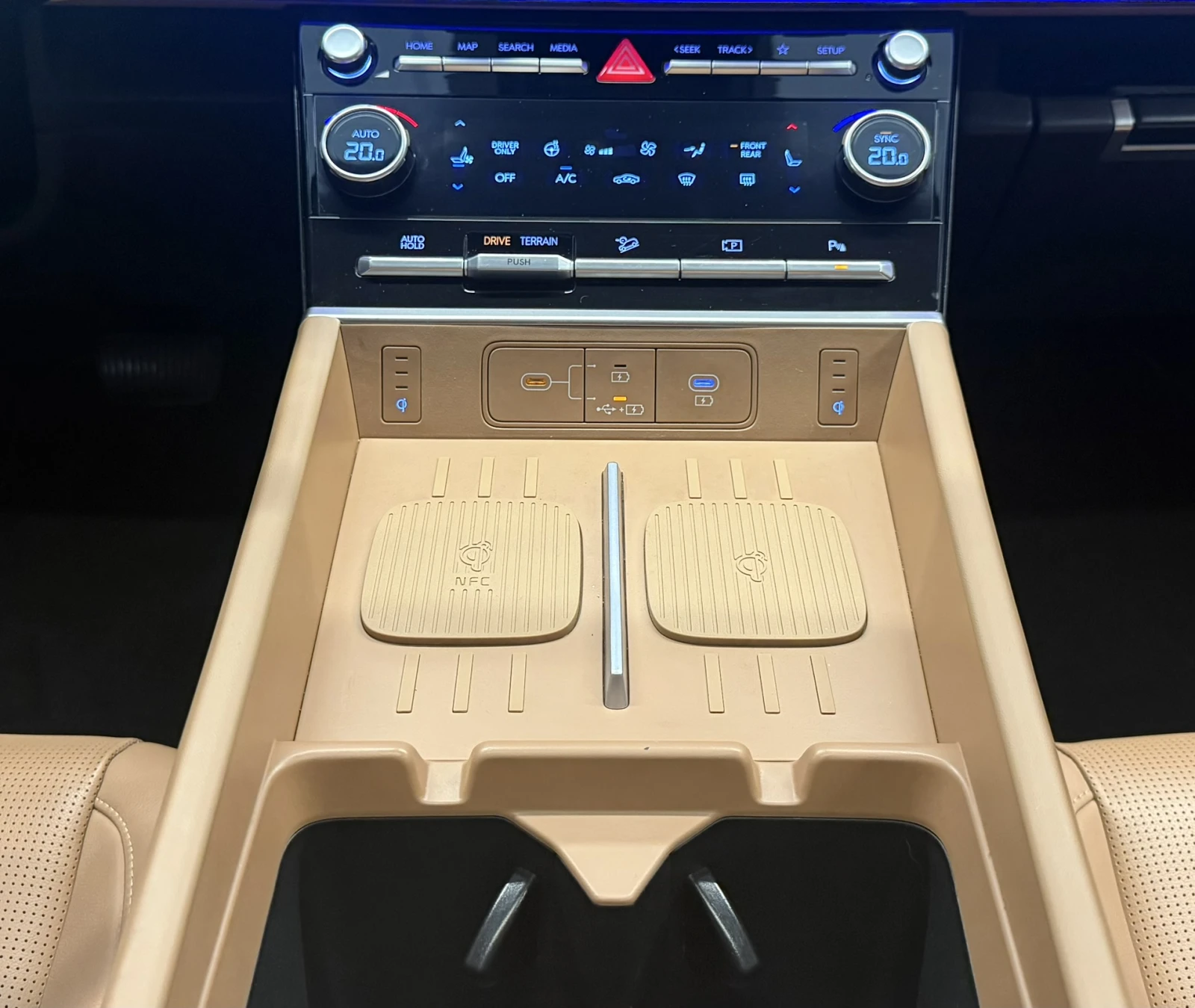Hyundai Santa fe LUXURY, снимка 14 - Автомобили и джипове - 54945079