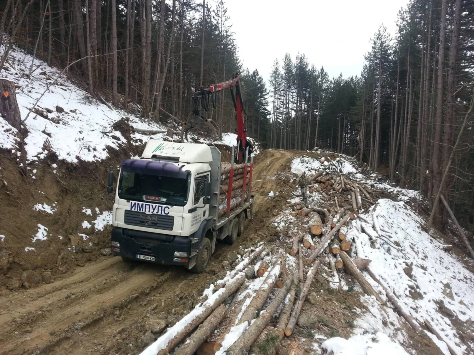 Man Tga 33.480 6x6 Ретардер, снимка 9 - Камиони - 53803456