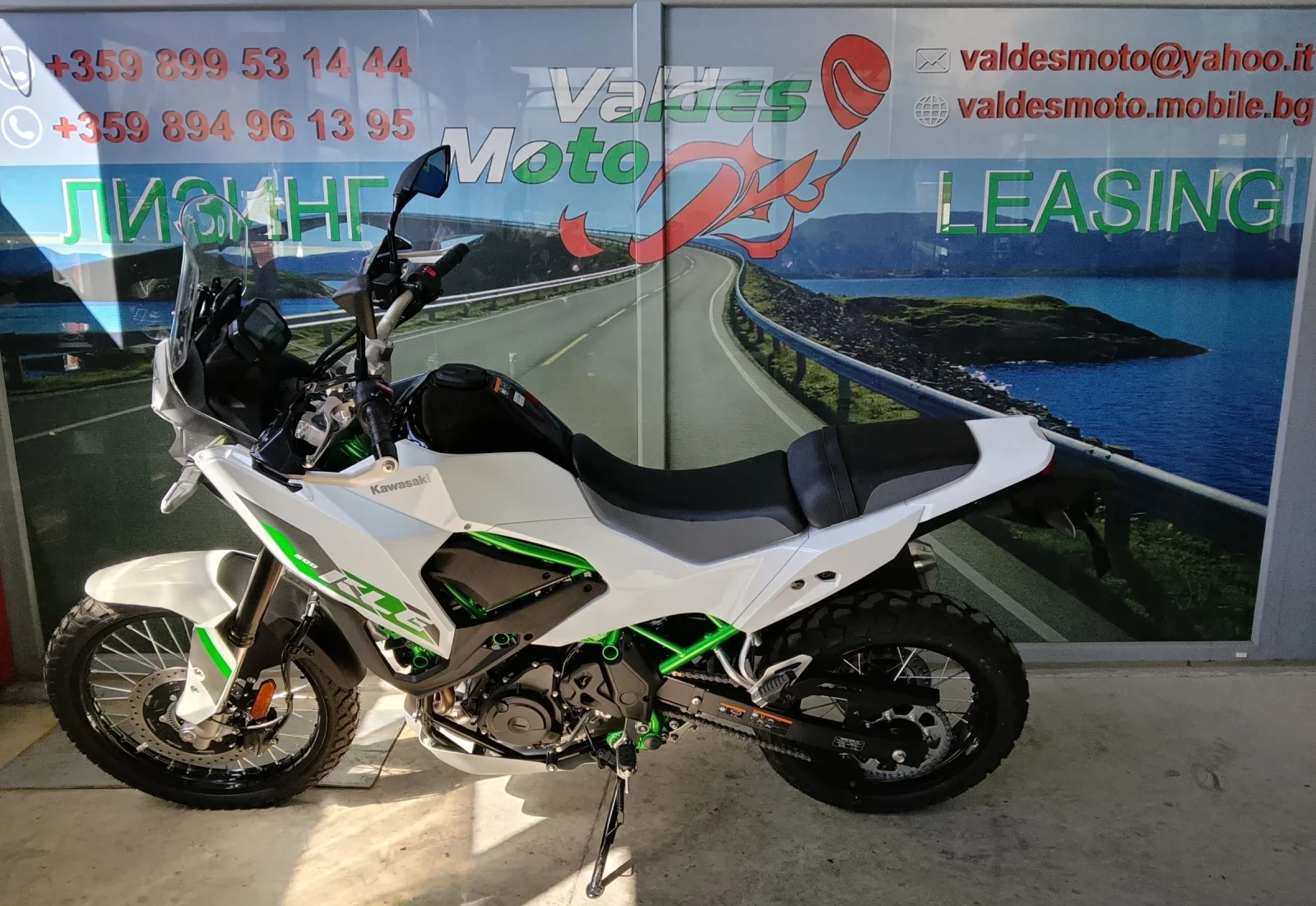 Kawasaki Kle 500 ABS LED A2 Нов, снимка 2 - Мотоциклети и мототехника - 54665667