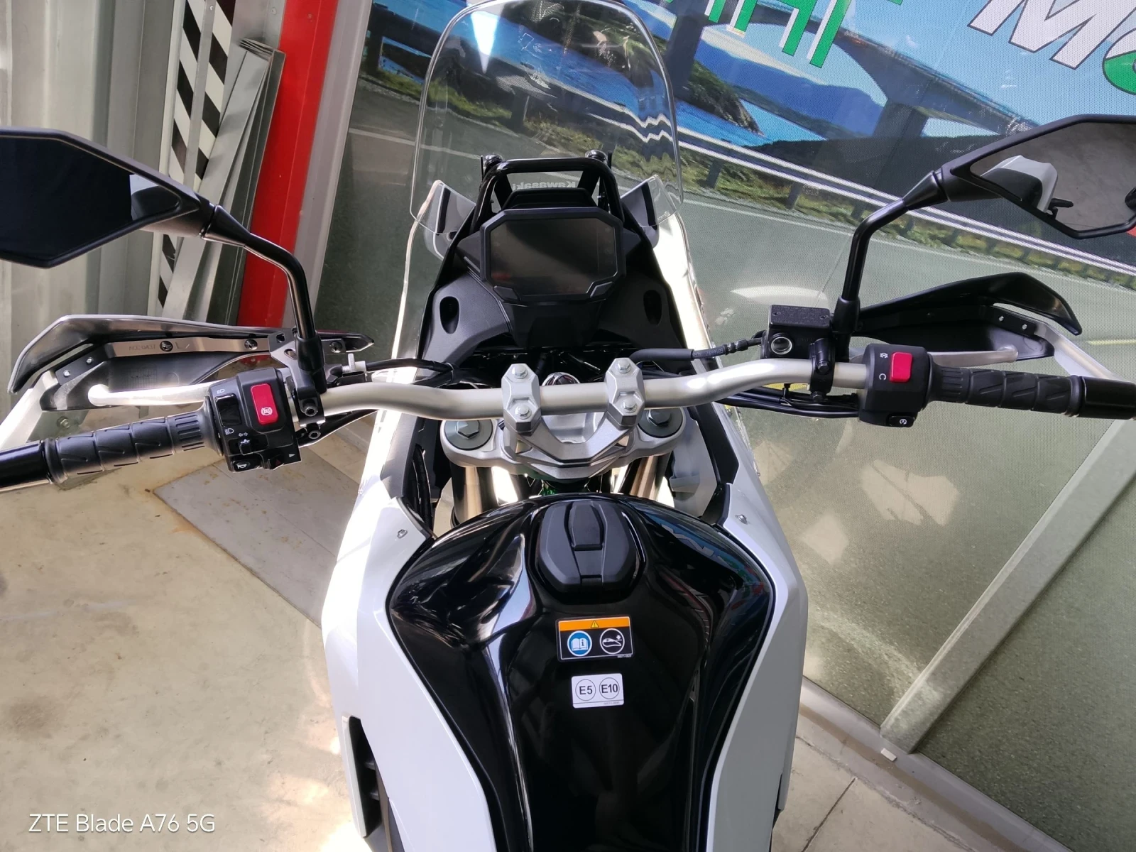 Kawasaki Kle 500 ABS LED A2 Нов, снимка 8 - Мотоциклети и мототехника - 54665667