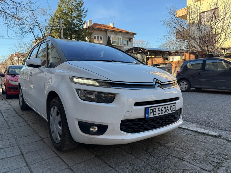 Citroen Grand C4 Picasso 1.6 BLUE HDI 120кс Обслужена, снимка 1 - Автомобили и джипове - 48367391