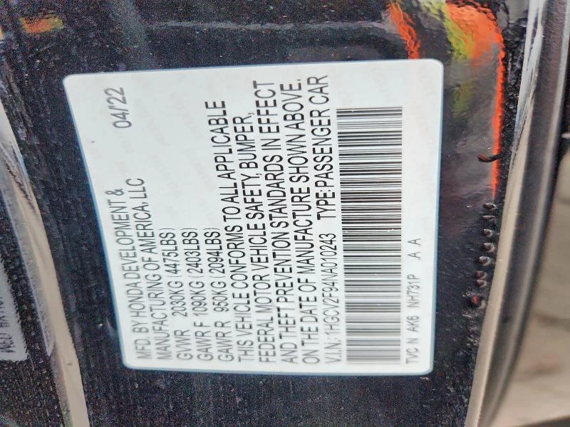 Honda Accord 2.0L 4 FRONT WHEEL DRIVE | Mobile.bg � ����������� 14