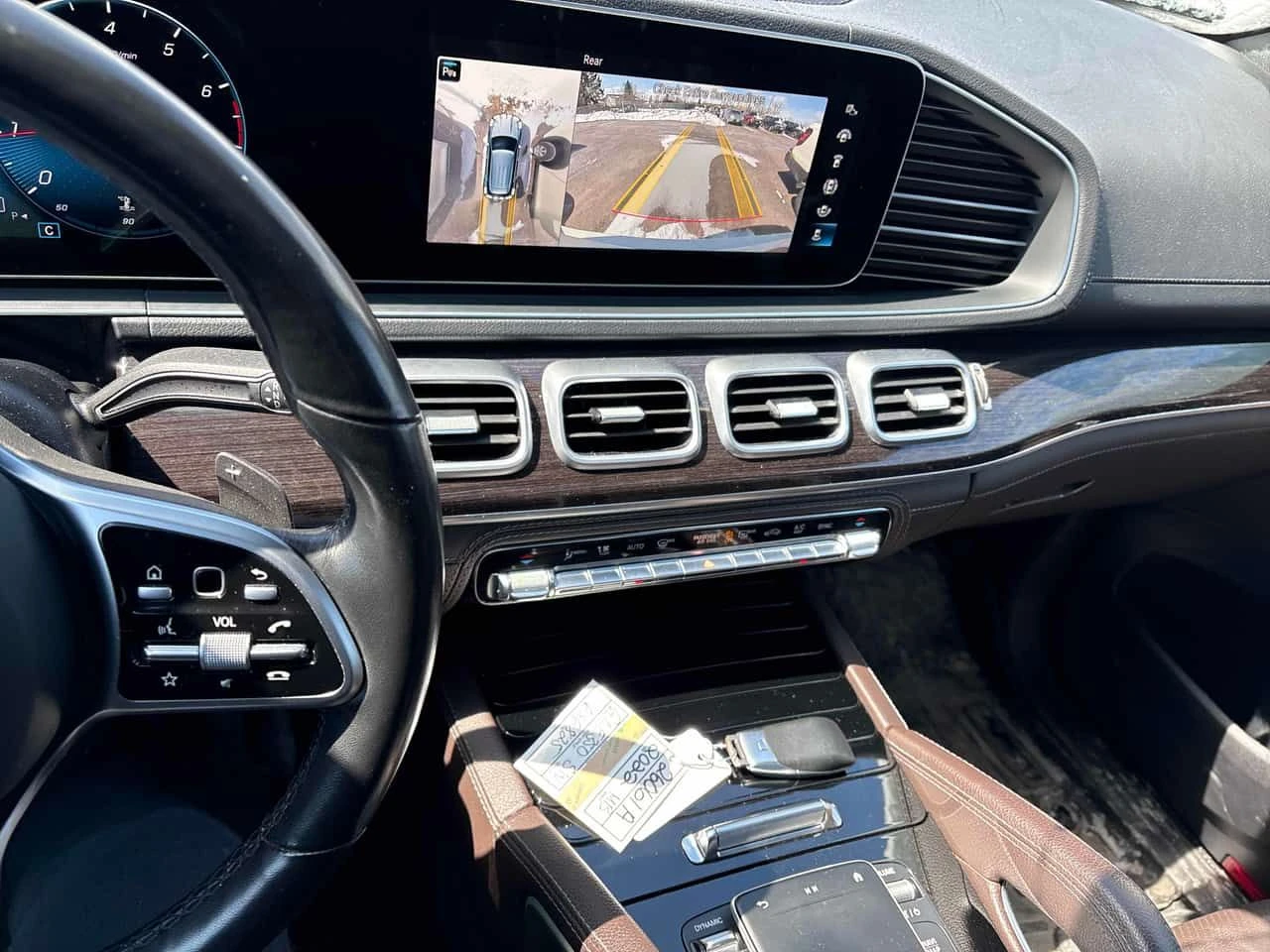 Mercedes-Benz GLE 350 BURMESTER/ПАНОРАМА/360/ДИСТРОНИК, снимка 9 - Автомобили и джипове - 54459690
