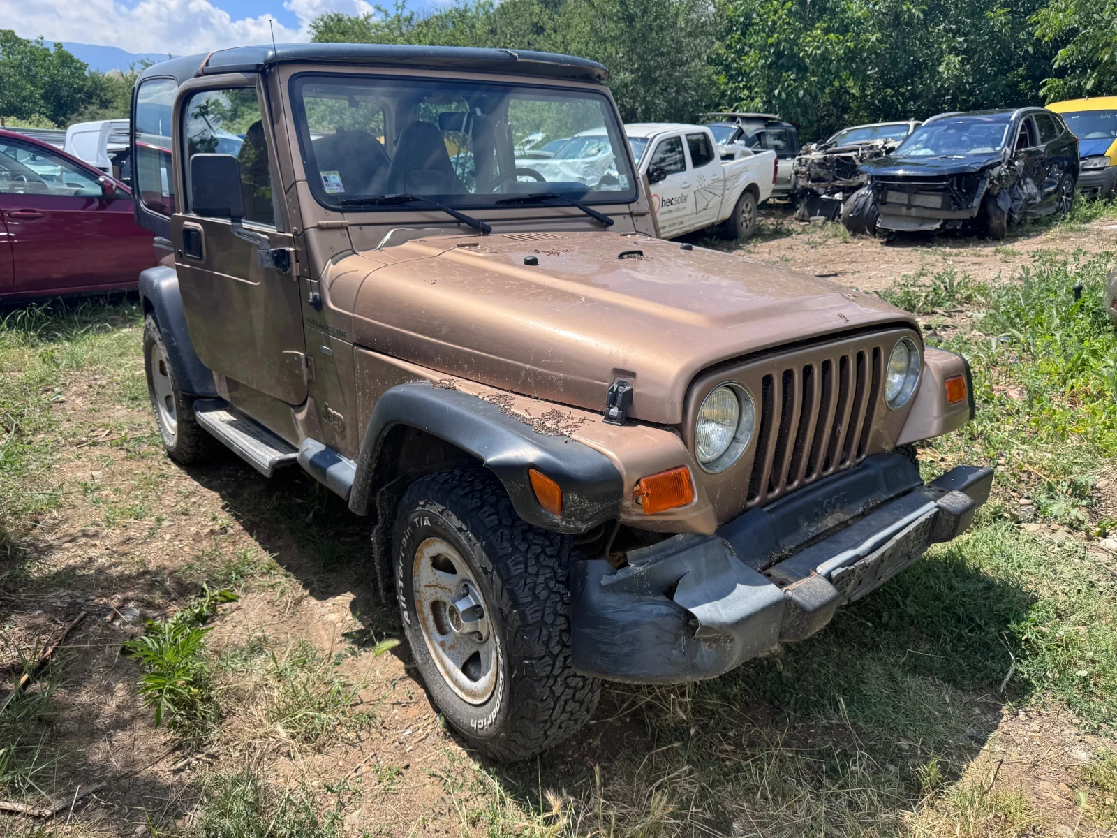 Jeep Wrangler 2.5i, 118кс, 4x4, 2000 г.