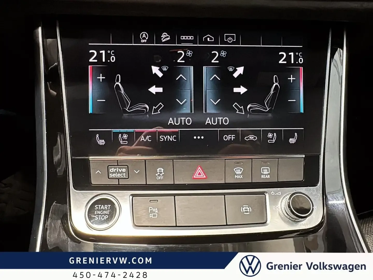 Audi Q8 55TFSI* MATRIX* S* LINE* ОБДУХВАНЕ* ДИСТРОНИК* , снимка 9 - Автомобили и джипове - 55977045