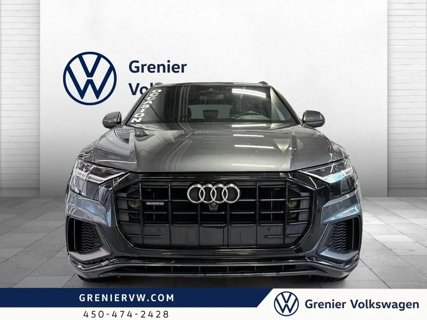 Audi Q8 55TFSI* MATRIX* S* LINE* ОБДУХВАНЕ* ДИСТРОНИК* , снимка 3 - Автомобили и джипове - 55977045