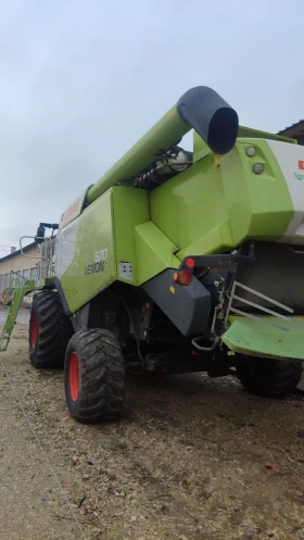 Комбайн Claas Lexion 670 4x4 , снимка 4