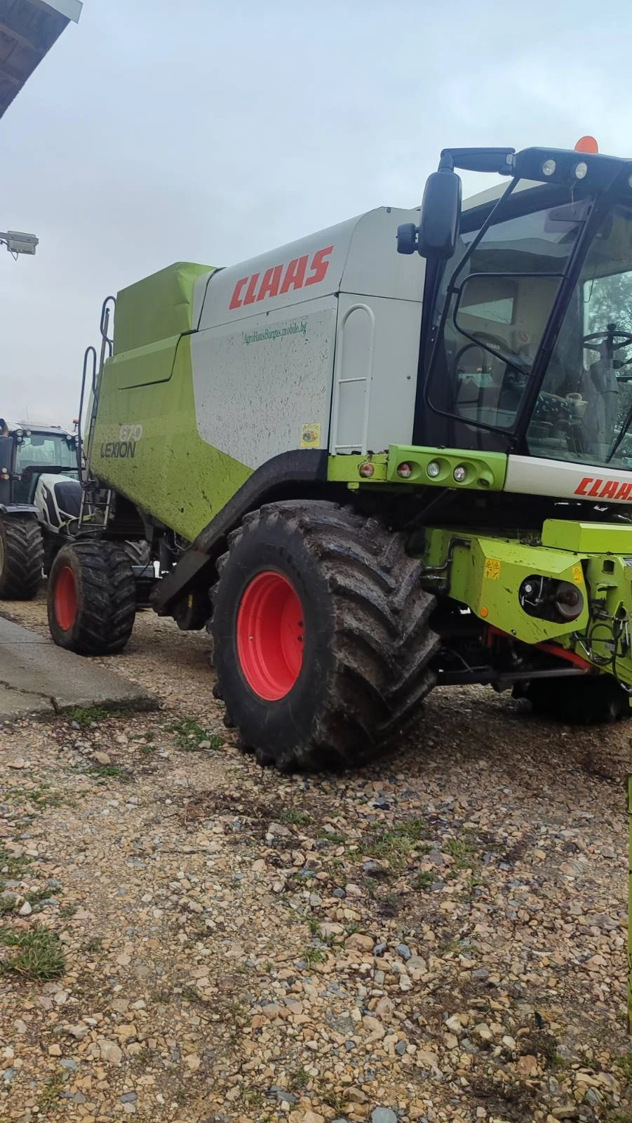 Комбайн Claas Lexion 670 4x4 , снимка 5 - Селскостопанска техника - 53743872