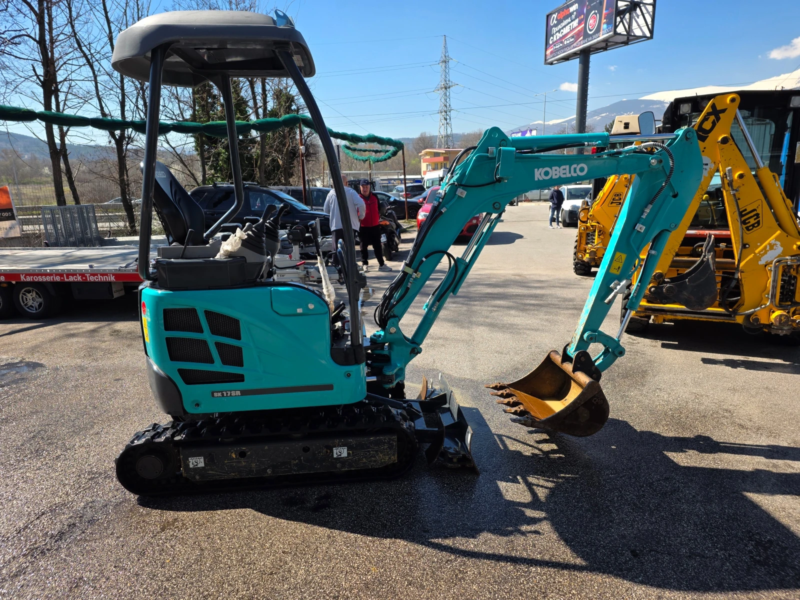 Багер Kobelco SK17SR-170часа.3 КОФИ., снимка 5 - Индустриална техника - 54108895