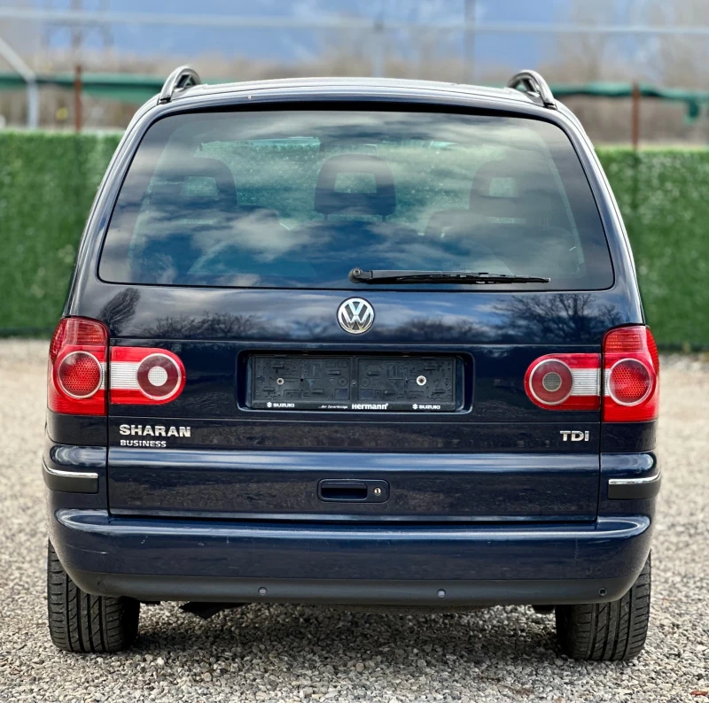 VW Sharan 1.9TDi 7мест.* BUSINESS* FACELIFT* , снимка 6 - Автомобили и джипове - 48326188