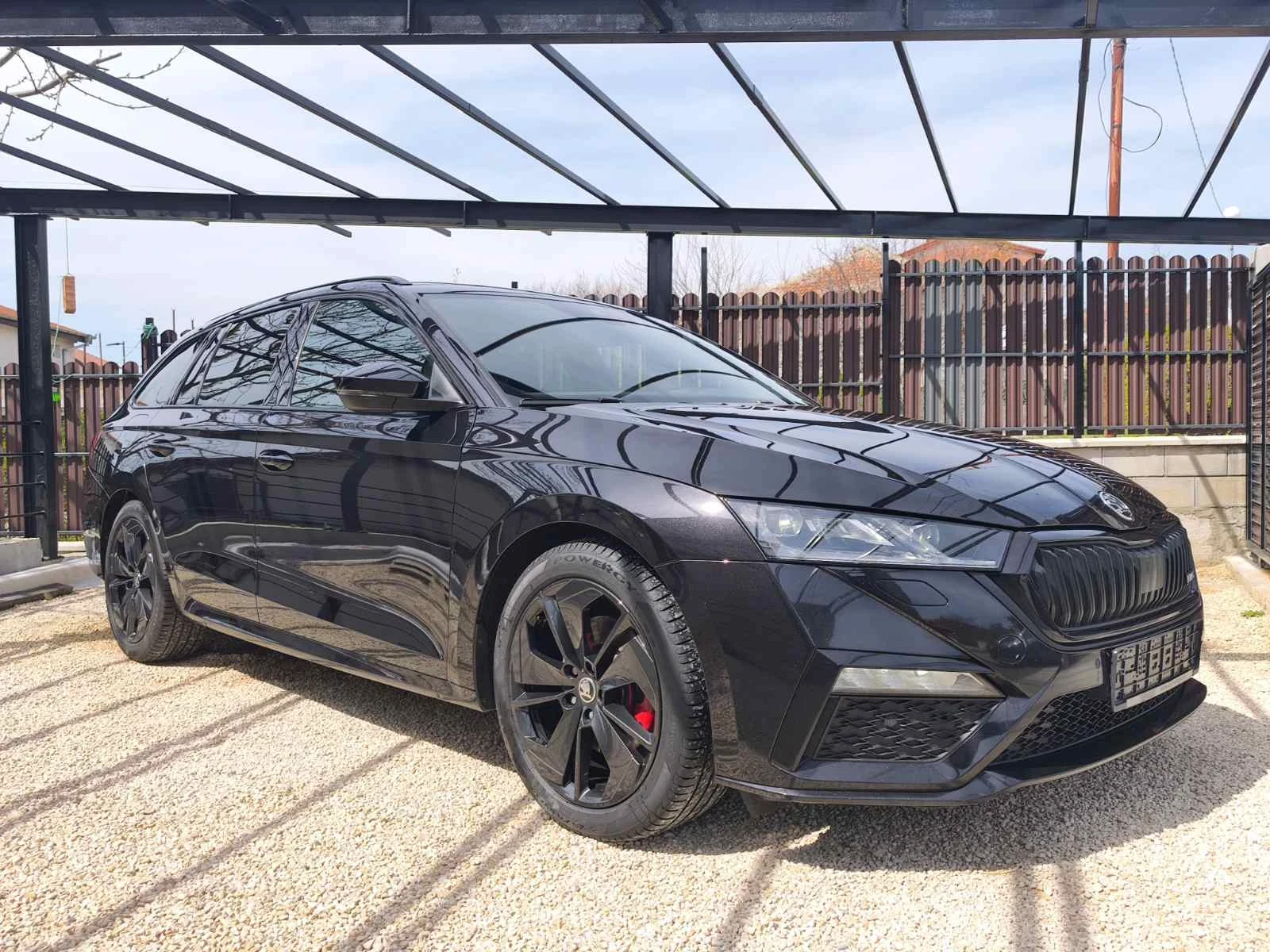 Skoda Octavia VRS head up/black optic Germany