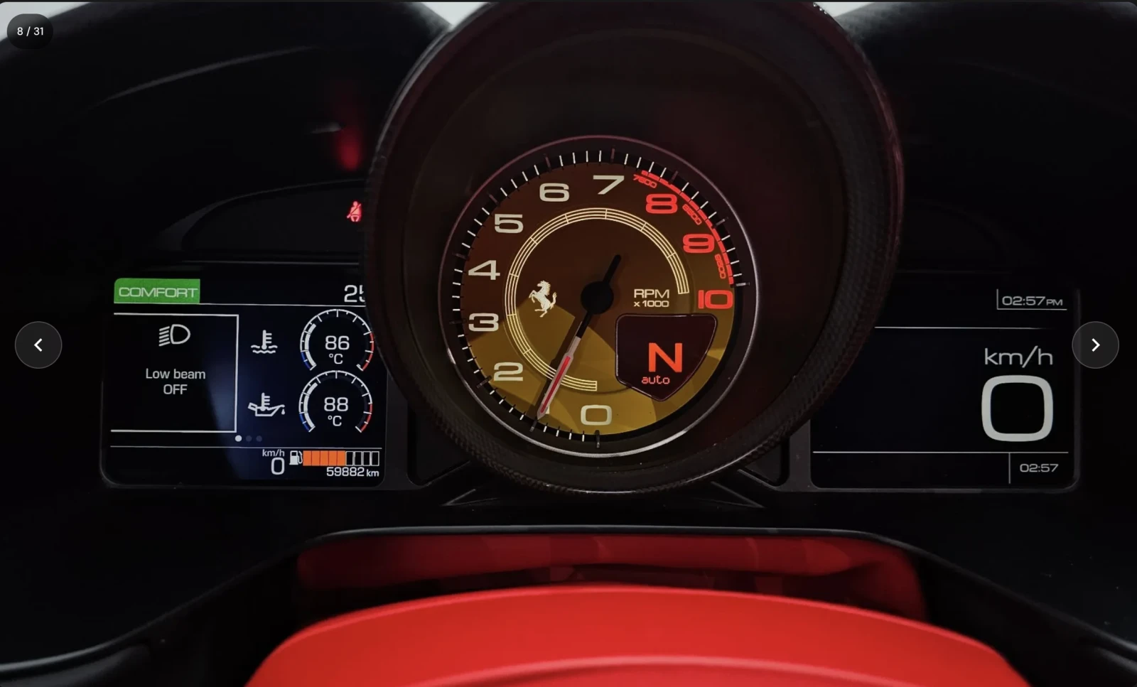 Ferrari Portofino 3.9 V8 | MAGNERIDE| CARBON| JBL| FULL LED| ADAS| 3, снимка 8 - Автомобили и джипове - 55064004