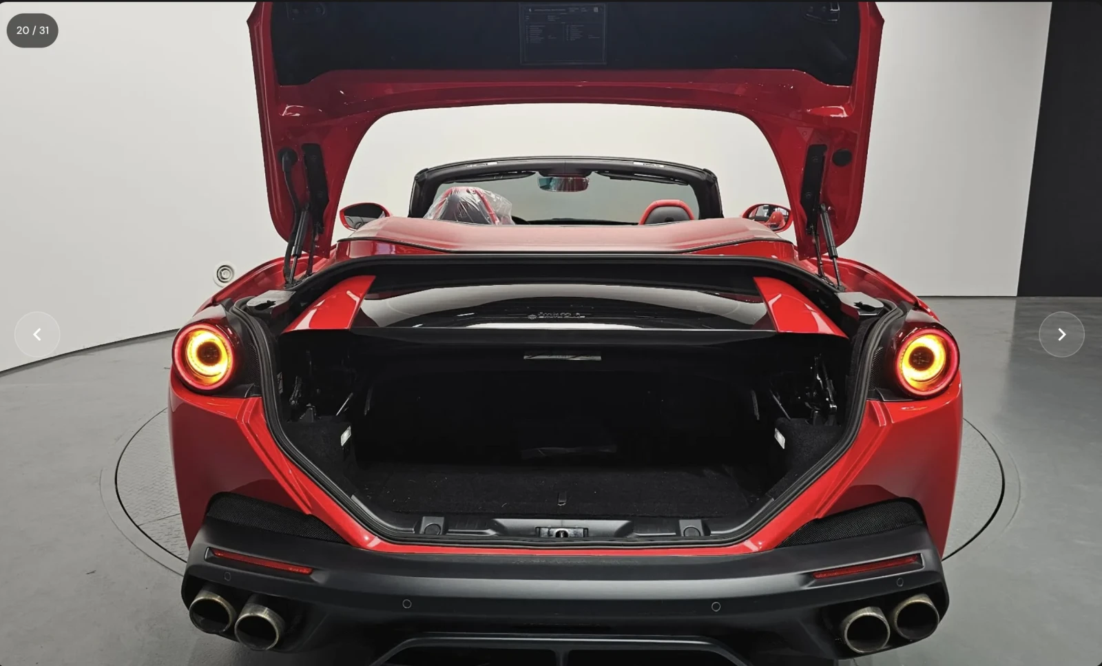 Ferrari Portofino 3.9 V8 | MAGNERIDE| CARBON| JBL| FULL LED| ADAS| 3, снимка 4 - Автомобили и джипове - 55064004