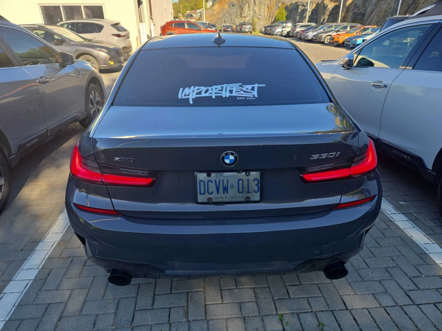 BMW 330 M-pack* Keyless* AEM exhaust, снимка 4 - Автомобили и джипове - 56262450