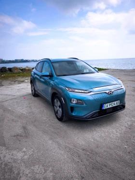 Hyundai Kona Premium 64 kWh //Soh98% Термопомпа, снимка 1