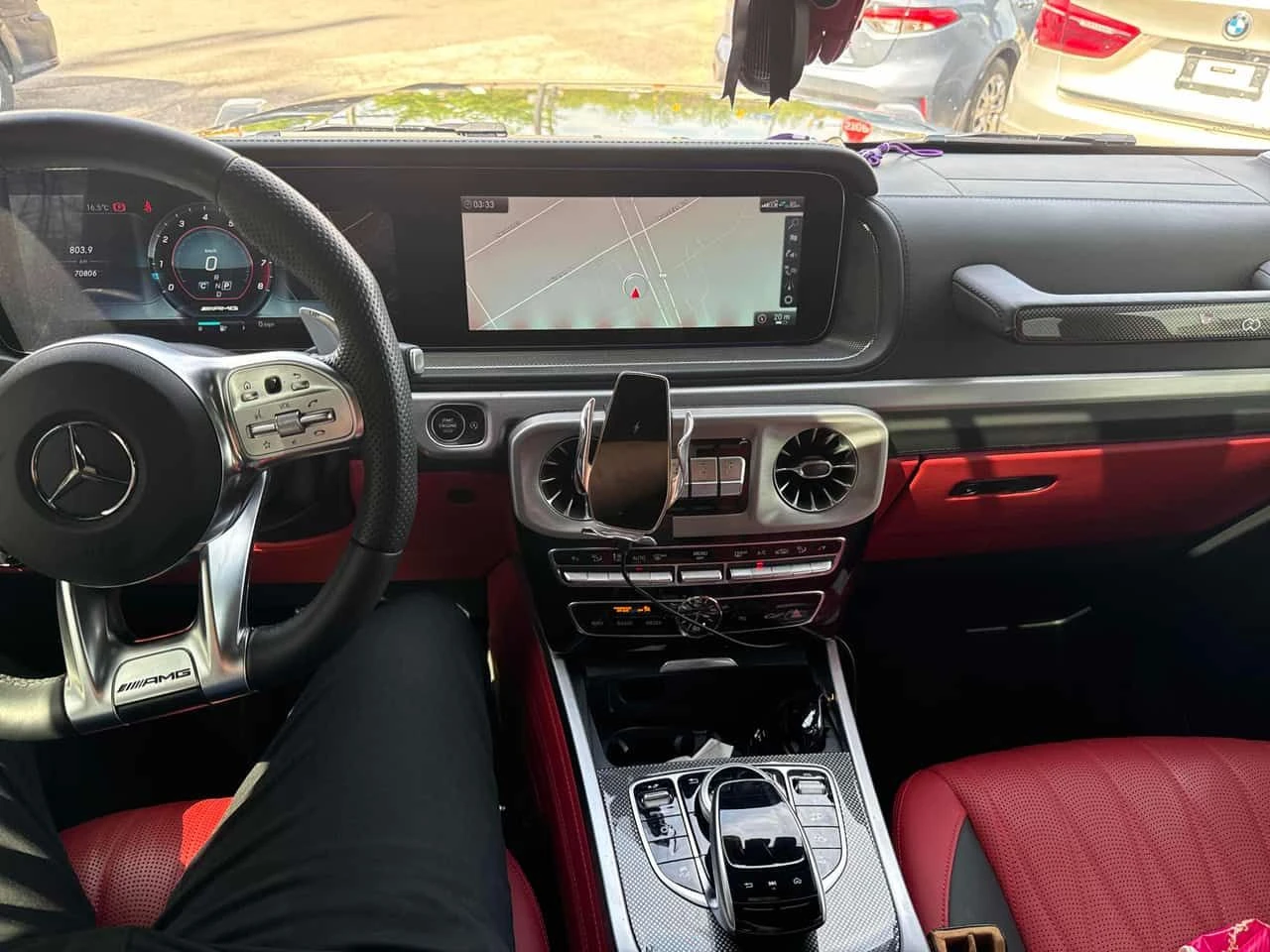 Mercedes-Benz G 63 AMG * CARFAX * АВТОКРЕДИТ БЕЗ ПЪРВОНАЧАЛНА ВНОСКА * , снимка 10 - Автомобили и джипове - 54627792